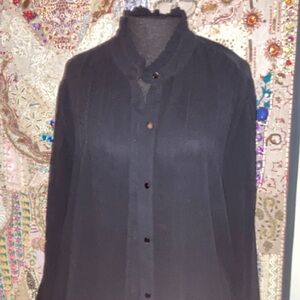 Kate Hill Black Blouse